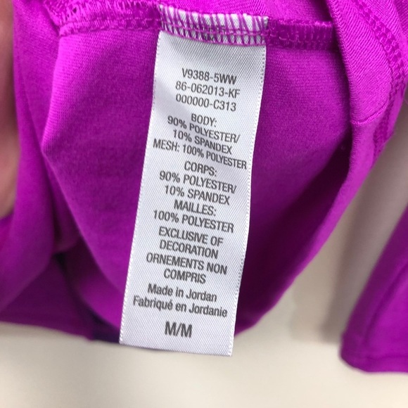 C9 CHAMPION purple‎ athletic quarter zip medium - Picture 4 of 6